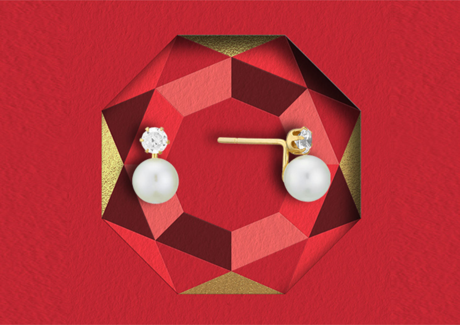 pearl earrings